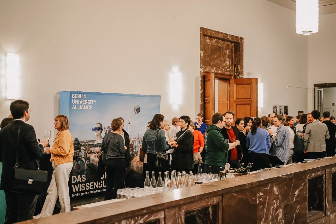 BUA Open Space #1 im Senatssaal der HU Berlin: „Demokratie unter Druck“